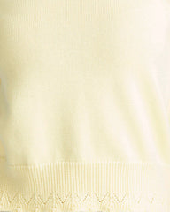Spring Sweater in Flan