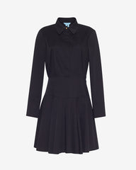 Mia Mini Dress in Stretch Cotton Poplin