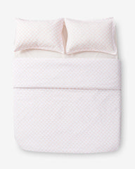 Jamie Bow Cotton Percale Duvet Set