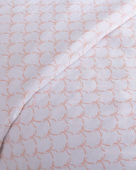 Jamie Bow Cotton Percale Duvet Set