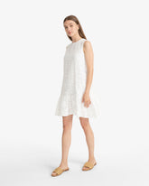 Tommie Mini Dress in Embroidery