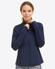 Warm Up Jacket in Navy