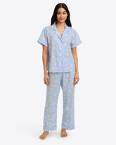Linda Pajama Set in Magnolia