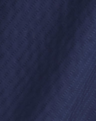 Alexandra Top in Navy Dobby Stripe