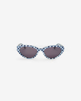 Sunglasses in Navy Gingham