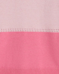 Colorblock Crewneck Sweater