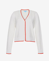 Piped Cardigan
