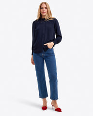 Covered Placket Button Down