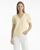 Striped Fil Coupe Heidi Top
