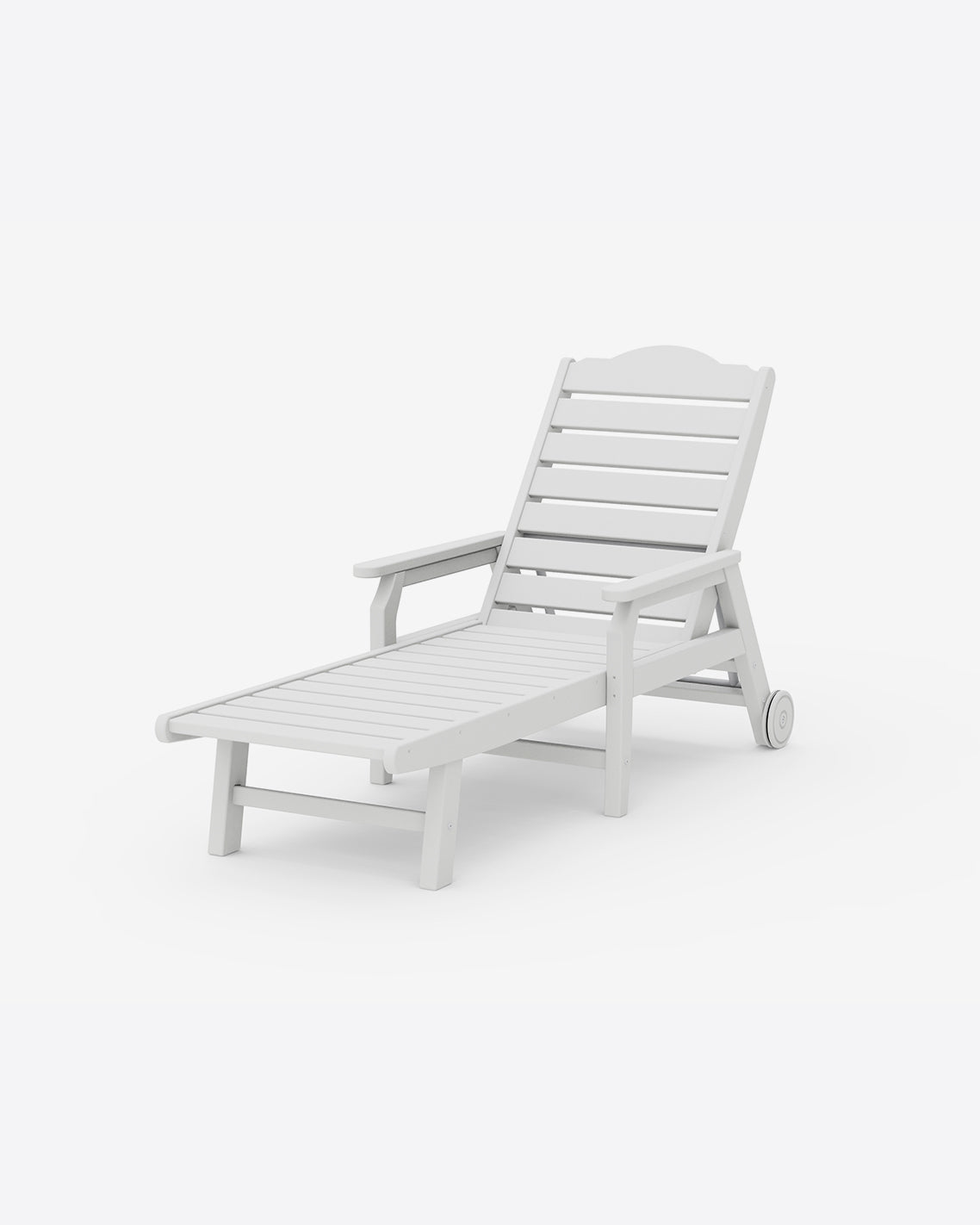 Savannah Chaise with Arms and Wheels