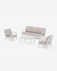 Savannah 4-Piece Deep Seating Set with Sofa