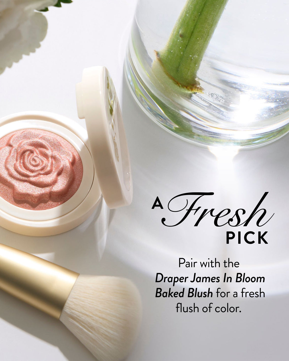 x Laura Geller Angled Blush Brush