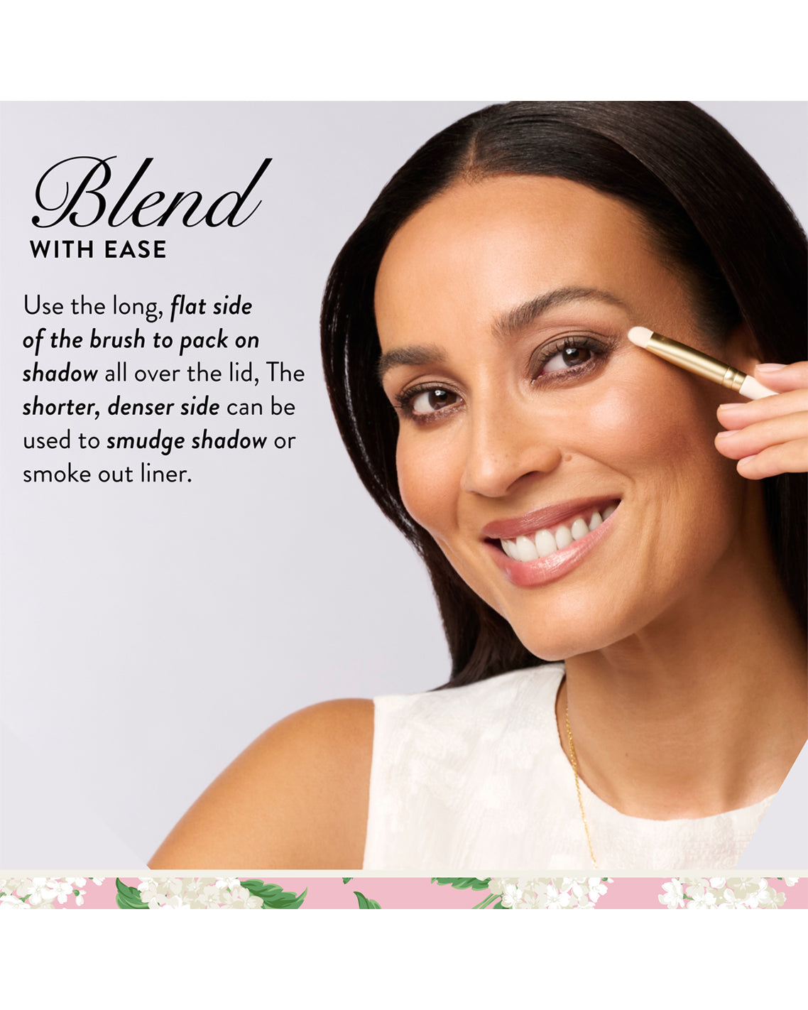 x Laura Geller Dual-Ended Eyeshadow Brush