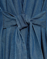 Layla Shirtdress in Dark Wash Chambray