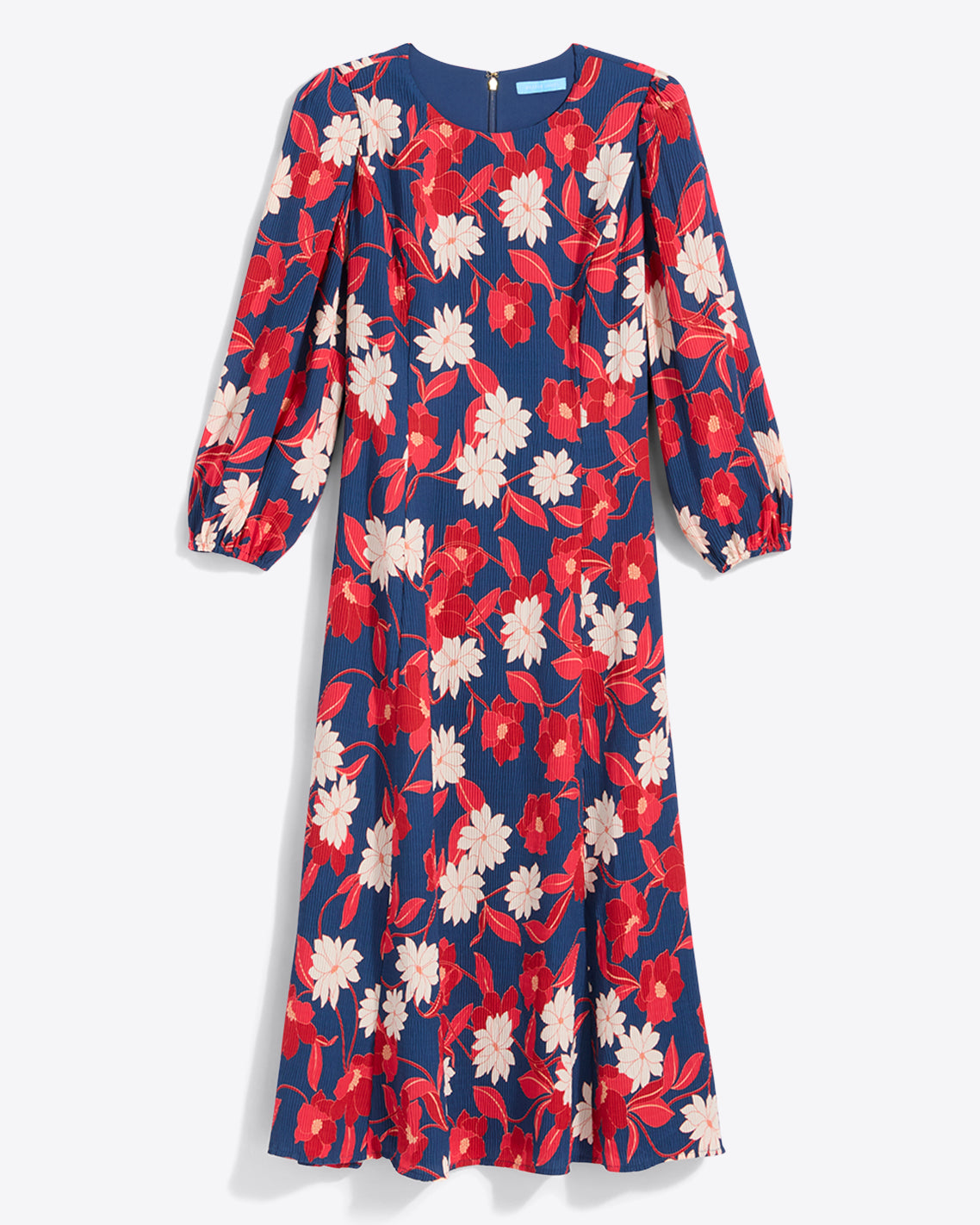 Matilda Midi Dress in Crinkle PlissÃ©