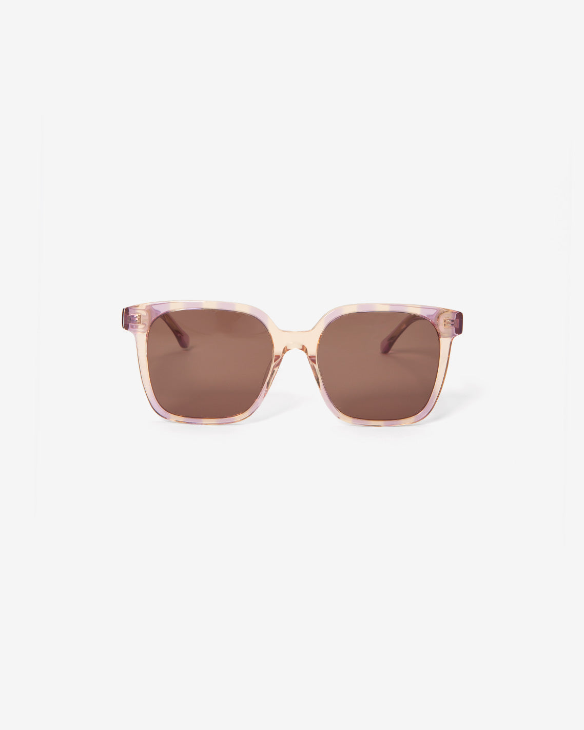 Sunglasses in Lilac Stripe