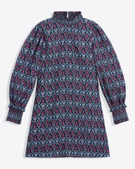 Long-Sleeve Shift Dress