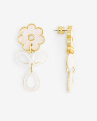 Acetate Petal Earrings